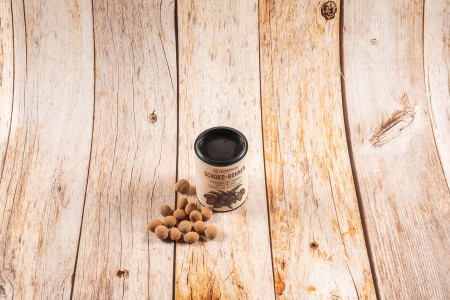 Schokobohnen Zartbitter 70g Dose Kaffeebohnen umhüllt mit feiner Zartbitterschokolade und Kakao