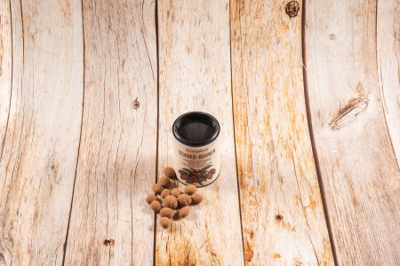 Schokobohnen Vollmilch 70g Dose Kaffeebohnen umhüllt mit feiner Vollmilchschokolade und Kakao