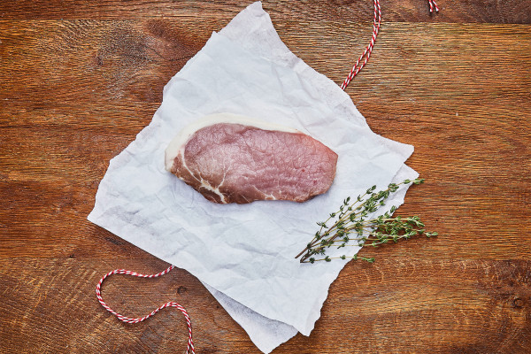 Lummersteak vom Sattelschwein