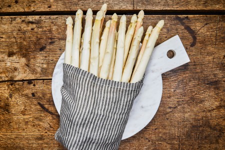 Spargel 1er blaue Spitzen