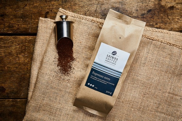 Espresso Nero Kaffee - sehr kräftig, dunkel und schokoladig