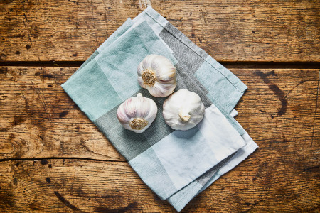 Knoblauch trocken