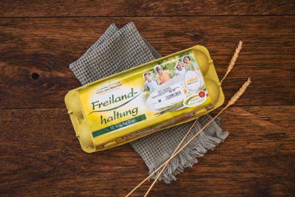 Eier aus Freilandhaltung Größe M
