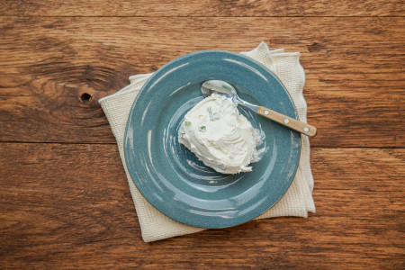 Frischkäsecreme Bärlauch