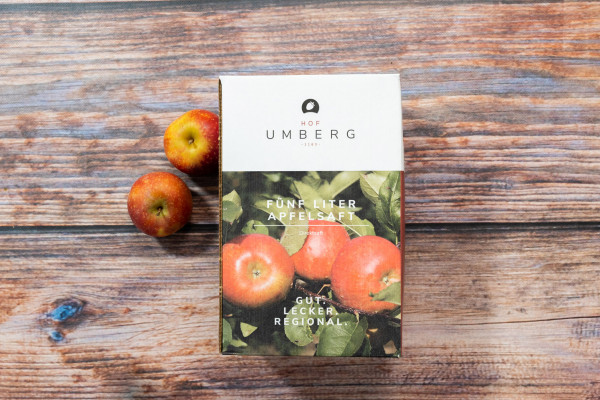 Umberg's Apfelsaft Rubinette