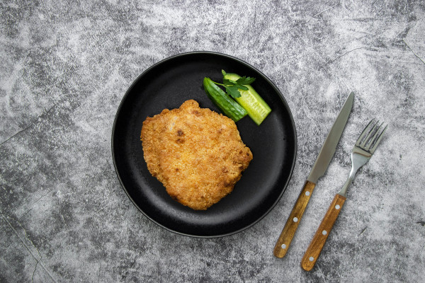 Schweineschnitzel gebraten