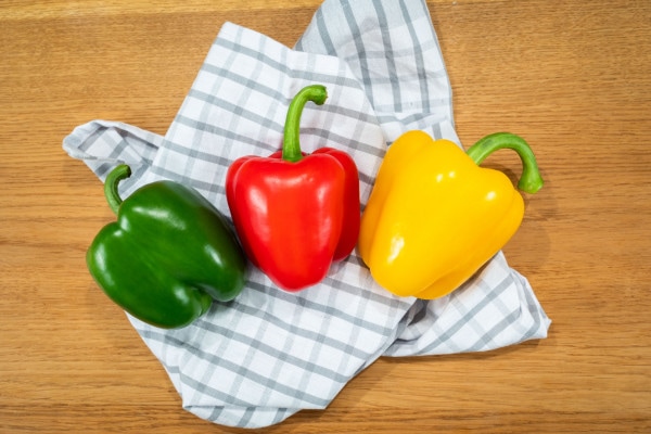 Paprika bunter mix (3 verschiedene Farben)