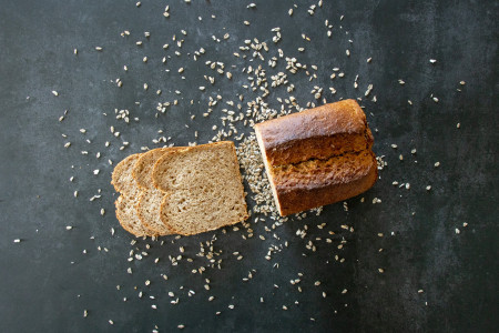 Roggenschrotbrot halbgebacken