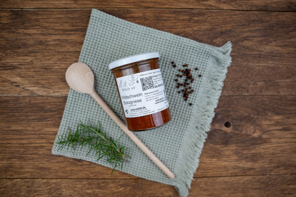 wildAF Wildschwein Bolognese